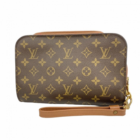 Louis Vuitton Orsay Bag Monogram Brown Clutch - Picture 1 of 9